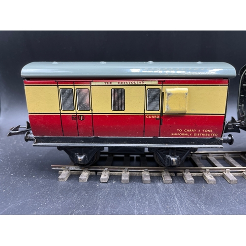 48 - Hornby Trains Rake of three No.51 Coaches marked 'The Bristolian', each boxed, Coach 1st Class, Coac... 