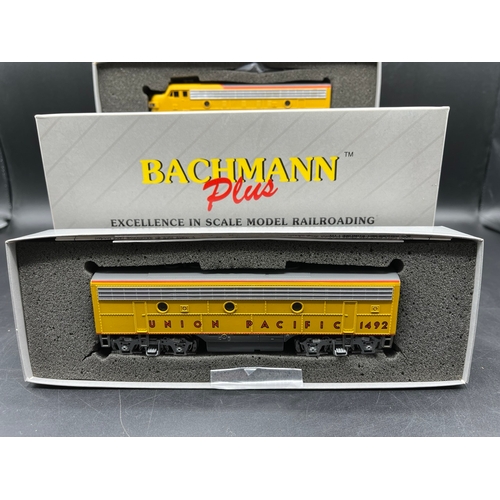 223 - Bachmann Plus EMD F7A & EMD F7B Union Pacific No.1470 Principal Bo-Bo Loco and also motorised DPU Bo... 