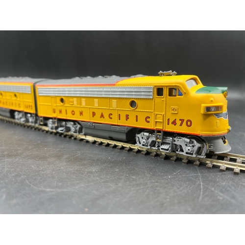 223 - Bachmann Plus EMD F7A & EMD F7B Union Pacific No.1470 Principal Bo-Bo Loco and also motorised DPU Bo... 