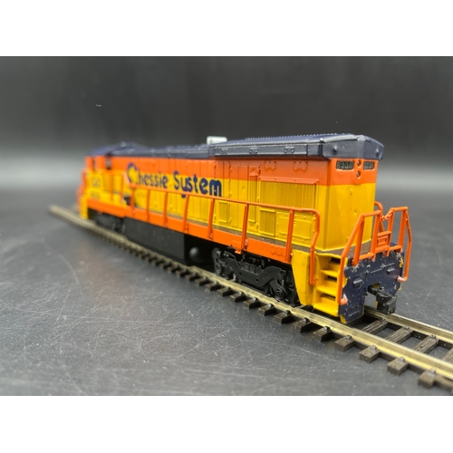 227 - Bachmann Plus B23-7 Diesel Chessie No.8238 item 31108, Tested Runner with Lights, also Mantua-Tyco C... 