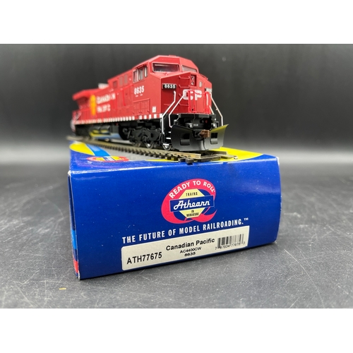 231 - Athearn ATH77675 Canadian Pacific AC4400CW #8635 Co-Co Locomotive, Tested Runner, Bi-directional lig... 