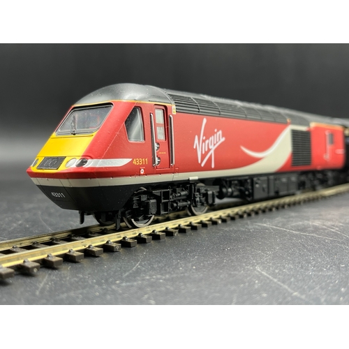 133 - Hornby R3390 Virgin Class 43 HST Pack, Tested Runner with Bi-directional lights - Very Good, Box Goo... 