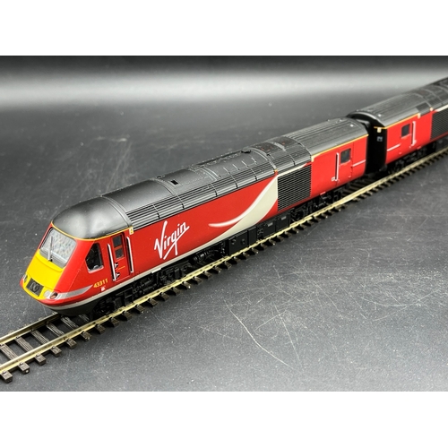 133 - Hornby R3390 Virgin Class 43 HST Pack, Tested Runner with Bi-directional lights - Very Good, Box Goo... 