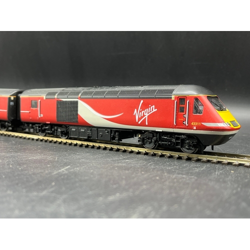 133 - Hornby R3390 Virgin Class 43 HST Pack, Tested Runner with Bi-directional lights - Very Good, Box Goo... 