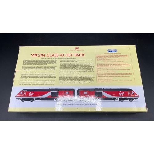 133 - Hornby R3390 Virgin Class 43 HST Pack, Tested Runner with Bi-directional lights - Very Good, Box Goo... 