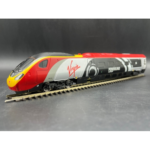 129 - Hornby R1155 Virgin Trains Pendolino OO gauge Train Set, Tested Runner w/lights, DCC Ready, Appears ... 