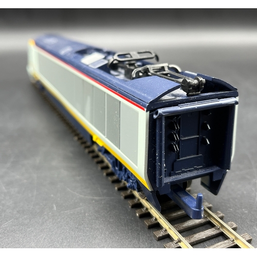 130 - Hornby R1071 Eurostar OO gauge Train Set, Tested Runner, Appears complete - Good, Box Fair (1) 2100g... 