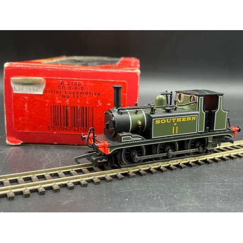 200 - Five Boxed OO gauge Locomotives, each Tested Runner, includes Hornby R2100B Southern Railway 0-6-0 T... 