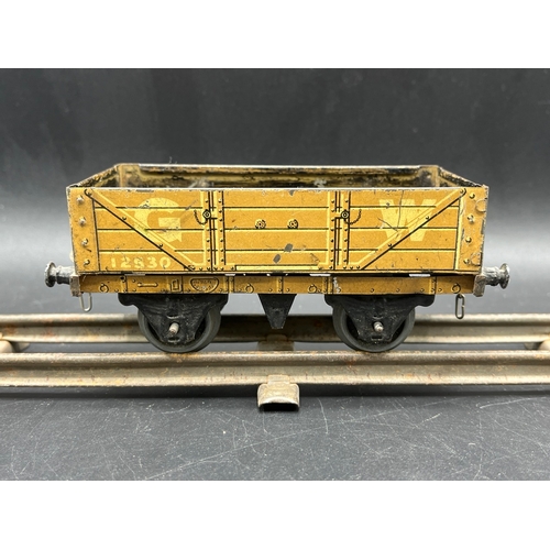 59 - 8 Hornby Meccano No.1 Open Wagons, includes 1927-30 NE and SR, plus others as shown of SR, NE, GW & ... 