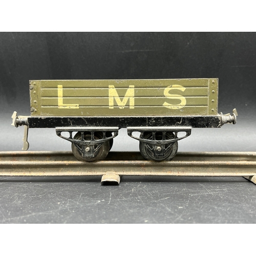 60 - 6 Hornby Meccano No.0 Open Wagons, includes 1929-30 SR and LMS, plus three further SR & LMS believed... 