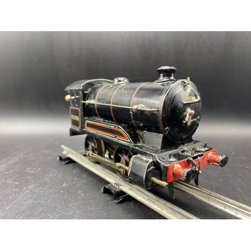 53 - Five Hornby Meccano 'O' Gauge 0-4-0 Clockwork locomotives, includes LMS 2270, Type 501 LMS 5630 with... 