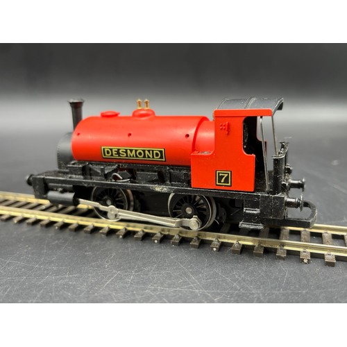 208 - Three OO gauge Steam Locomotives, Hornby 0-4-0 Desmond #7 Good (Tested Runner), Triang 4-6-2 'Prince... 