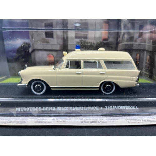 623 - James Bond 007 'Thunderball' die-cast vehicles in scenic presentation pack from Universal Hobbies/Ea... 