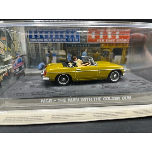 628 - James Bond 007 'The Man with the Golden Gun' die-cast vehicles in scenic presentation pack from Univ... 