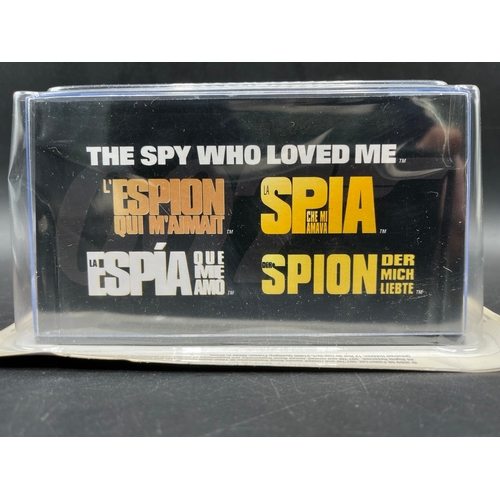 629 - James Bond 007 'The Spy Who Loved Me' die-cast vehicles in scenic presentation pack from Universal H... 