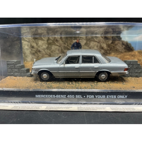 631 - James Bond 007 'For Your Eyes Only' die-cast vehicles in scenic presentation pack from Universal Hob... 