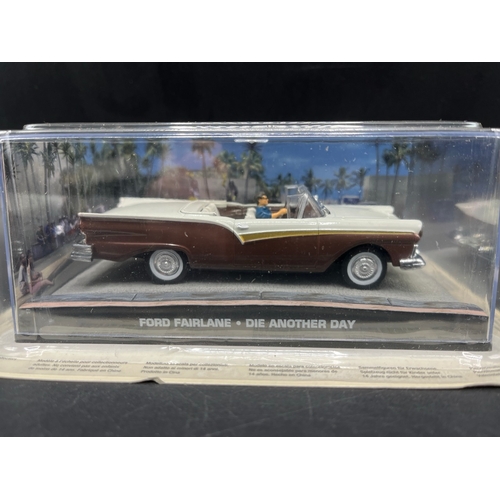 638 - James Bond 007 'Die Another Day' die-cast vehicles in scenic presentation pack from Universal Hobbie... 