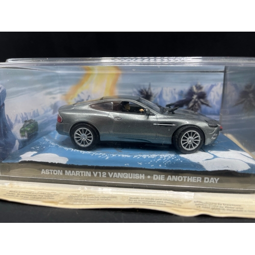 638 - James Bond 007 'Die Another Day' die-cast vehicles in scenic presentation pack from Universal Hobbie... 