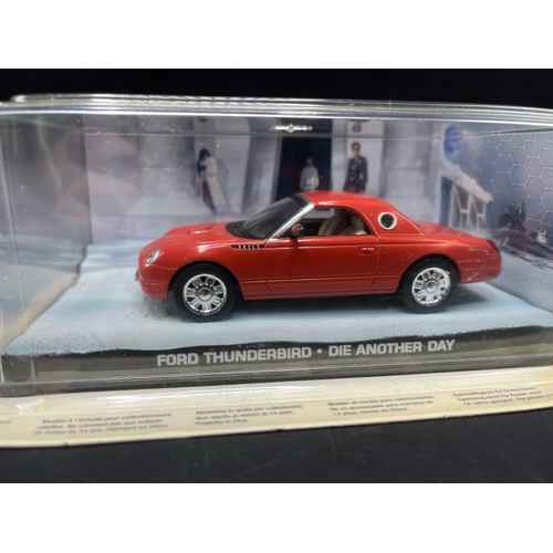 638 - James Bond 007 'Die Another Day' die-cast vehicles in scenic presentation pack from Universal Hobbie... 