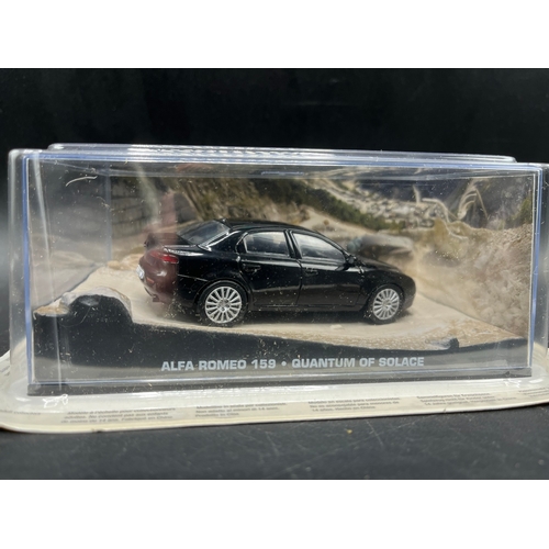 640 - James Bond 007 'Quantum of Solace' die-cast vehicles in scenic presentation pack from Universal Hobb... 