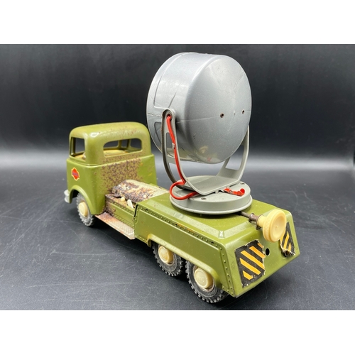 660 - Gama (Germany) 2991 Lorry Mounted Searchlight, Large scale tinplate battery operated models circa 19... 