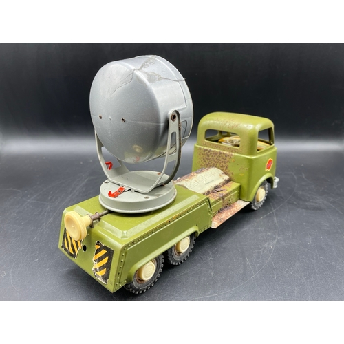 660 - Gama (Germany) 2991 Lorry Mounted Searchlight, Large scale tinplate battery operated models circa 19... 