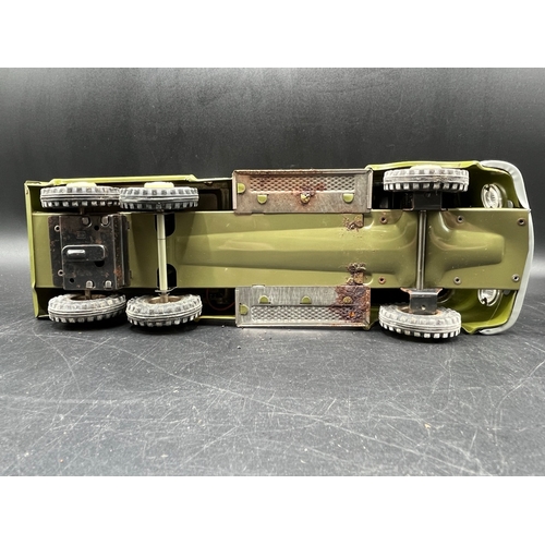 660 - Gama (Germany) 2991 Lorry Mounted Searchlight, Large scale tinplate battery operated models circa 19... 