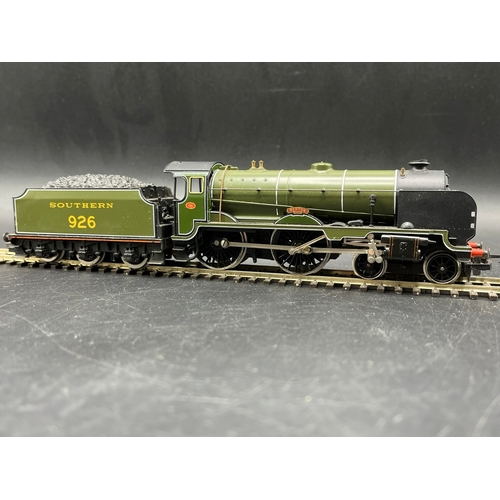 210 - Three 'OO' gauge Steam Locos Tested, Hornby BR 4-6-2 'Clan line' Merchant Navy Class #35028 Tested N... 