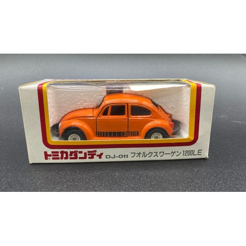 607A - Volkswagen Collection of 7 Boxed Die Cast Vehicles including a commemorative 1 millionth Beetle. (VG... 