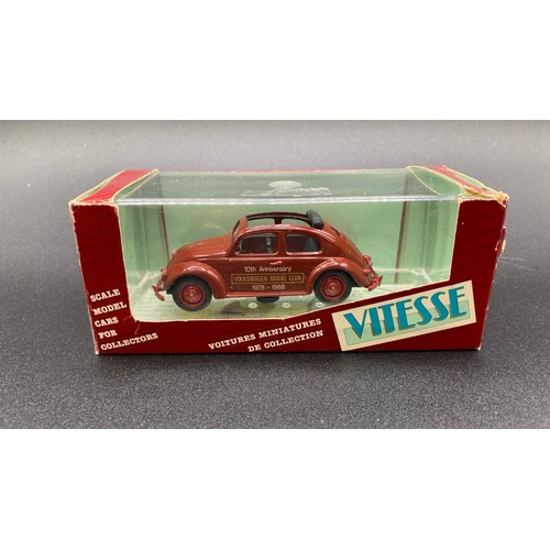 607A - Volkswagen Collection of 7 Boxed Die Cast Vehicles including a commemorative 1 millionth Beetle. (VG... 