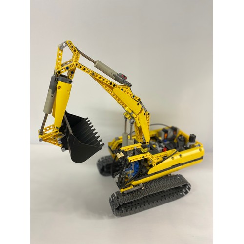 1 - LEGO Technic 8043 Motorised Excavator. LEGO® Power Functions dual infrared remote control to drive t... 