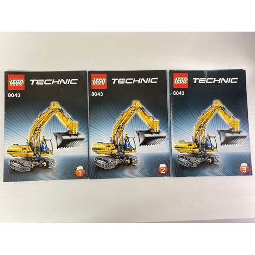 1 - LEGO Technic 8043 Motorised Excavator. LEGO® Power Functions dual infrared remote control to drive t... 