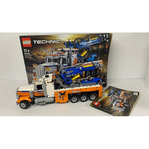 5 - LEGO TECHNIC Heavy-duty Tow Truck 42128. Packed with details, it’s a great tribute to the world’s be... 