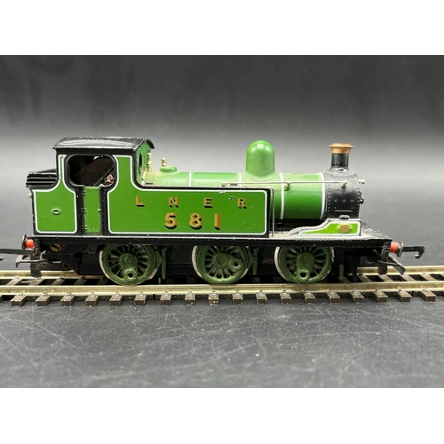 37 - Spares/Repair OO Gauge, Mainline 0-6-0 Tank LNER 581 Fair (Tested Non-Runner), Lima 0-4-0 #41312 Poo... 