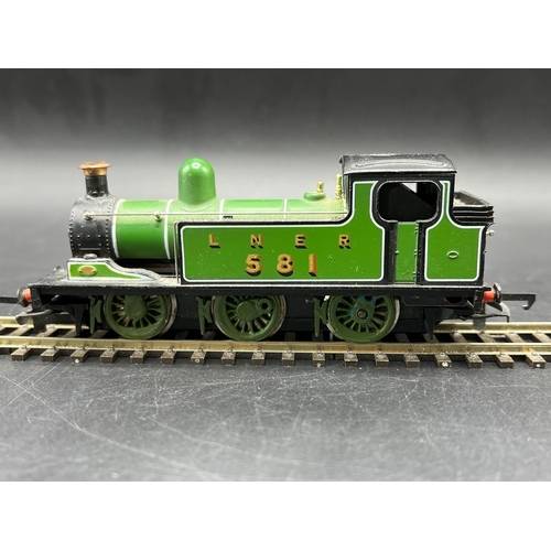 37 - Spares/Repair OO Gauge, Mainline 0-6-0 Tank LNER 581 Fair (Tested Non-Runner), Lima 0-4-0 #41312 Poo... 