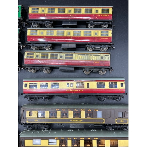 54 - 20 Dublo 'Ready-to-Roll' Coaches and Wagons; Of particular note Dublo 4316 'Foxhunter Championships'... 