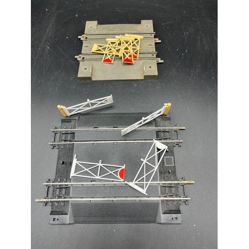 73 - 11 Boxed Hornby Triang Diamond Crossings, Y point, LH & RH Points, Jouef diamond crossing with switc... 