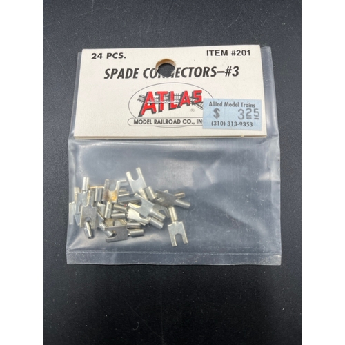 85 - Atlas Model Railroad Co model engineering components, #215 Selector switches (2), #56 Switch Control... 