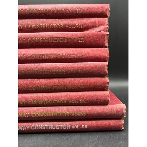 130 - The Model Railway Constructor 1960 and The Model Railway Constructor Volumes 19 to 26 & 28 - Fair (1... 