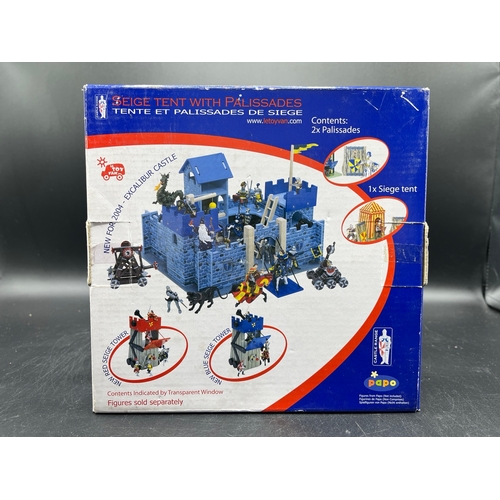 181 - Two 'Le Toy Van' sets of Siege Tent with Palissades, Castle Range, Ex-shop Stock - Very Good, Box Go... 