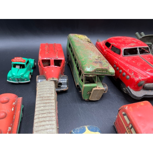 194 - A Spares/Repairs Lot of various tin-plate manufacturers, includes examples from Japan, Arnold, Tri-a... 