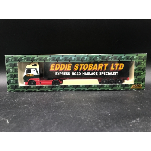 223 - 15 Mostly Corgi Eddie Stobart Die-cast Carded and Boxed Items, Undisturbed from Packaging, Boxes ove... 