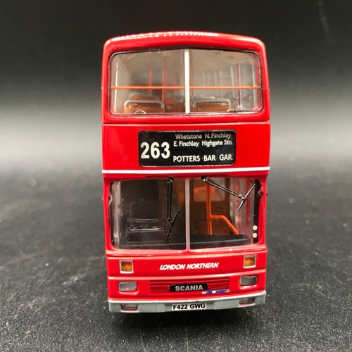 240 - Four Double-decker Buses, Solido No.4404 Bus 