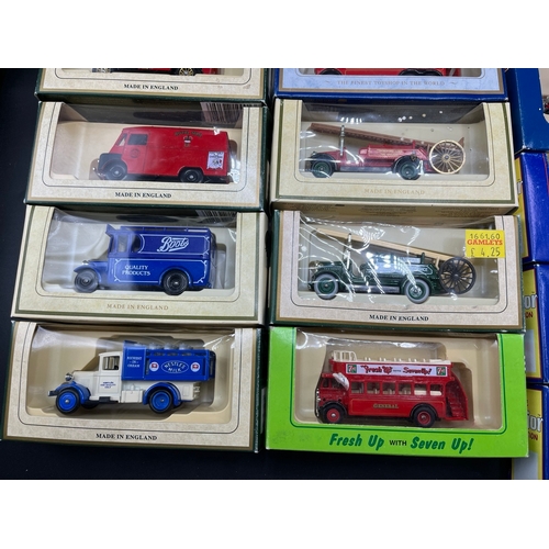 243 - 36 Boxed Lledo Die-cast vehicles as shown - Die-cast Very Good, Boxes Fair/Good (36) 5500g