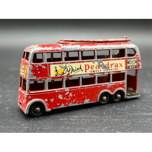 250 - 11 Dinky's, 2 Budgie AEC Routemasters, Spot-On Fiat Multipla and Lesney 6-wheel Trolley Bus, Dinky i... 