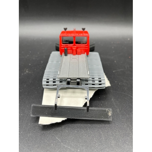 252 - Solido Toner Gam IV Metal Die-cast Snow Plough with Caterpillar tracks - Die-cast Good, Box Poor (1)... 