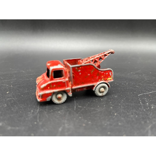 253 - 19 Play-worn Lesney Die-cast and a lone Matchbox Jumbo Crane chassis, Lesney's as shown and include ... 