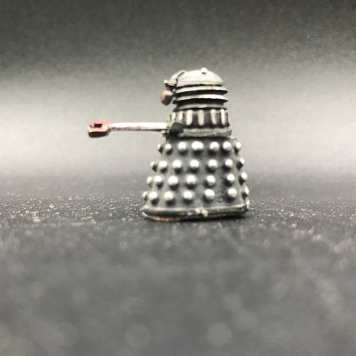 280 - Two Daleks - Dapol Grey/Black Dapol in packaging, together with small metal die-cast Dalek, Packagin... 