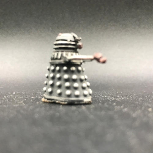 280 - Two Daleks - Dapol Grey/Black Dapol in packaging, together with small metal die-cast Dalek, Packagin... 