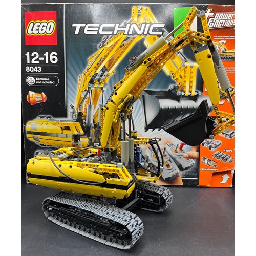 1 - LEGO Technic 8043 Motorised Excavator. LEGO® Power Functions dual infrared remote control to drive t... 